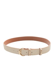 BORBONESE GRAFFITI Belt with studs - Belts