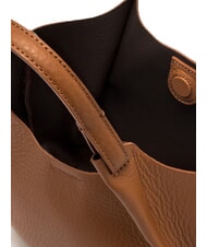 GIANNI CHIARINI DUA Shoulder bag, in leather leather-t.moro - Women’s Bags - 7