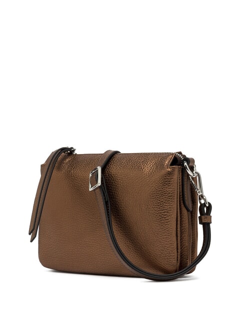 THREE Metallic Leather Shoulder Bag toasted - Women’s Bags