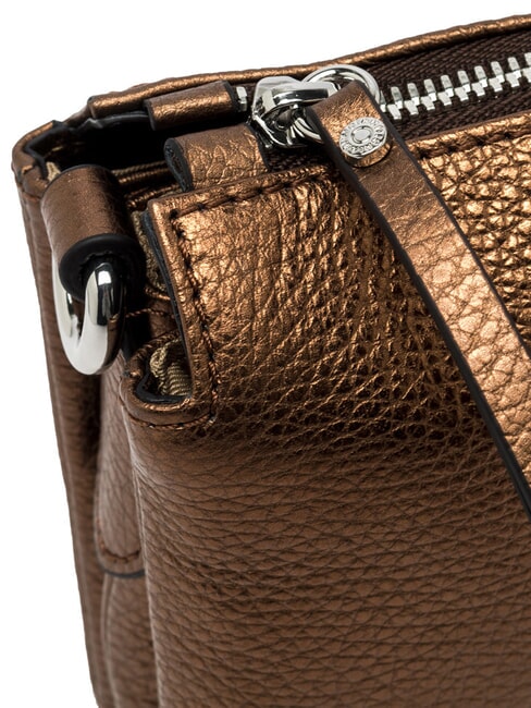THREE Metallic Leather Shoulder Bag toasted - Women’s Bags