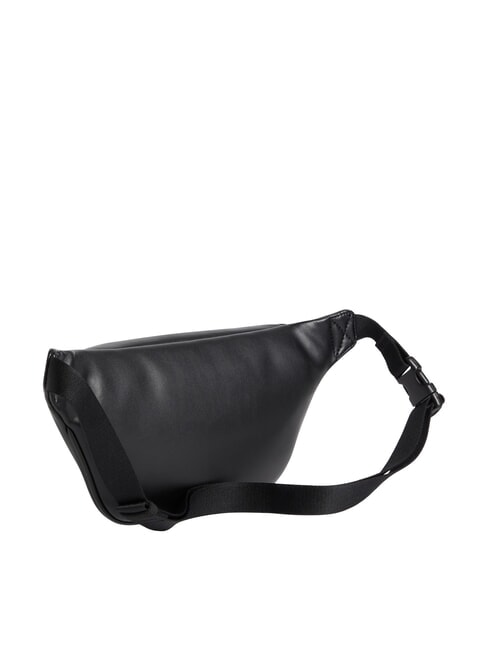 CKJ MONO LOGO Logo pouch on black - Hip pouches