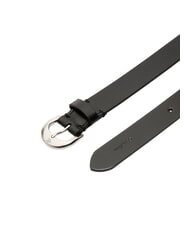 CALVIN KLEIN CKJ PLAQUE Leather belt - Belts