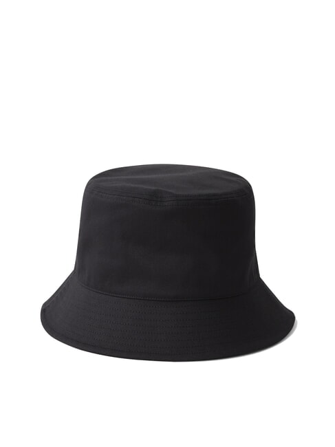 CKJ MONO LOGO Cotton bucket hat on black - Hats