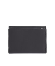 CALVIN KLEIN CK MUST Compact wallet on black - Women’s Wallets - 3
