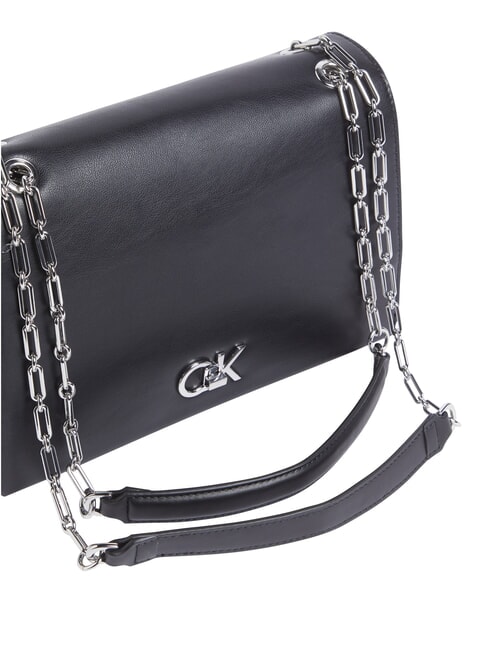 CK RE-LOCK Convertible Medium Exchange on black - Women’s Bags