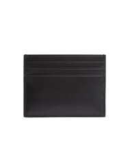 CALVIN KLEIN SMOOTH PU Flat card holder 6cc - Men’s Wallets