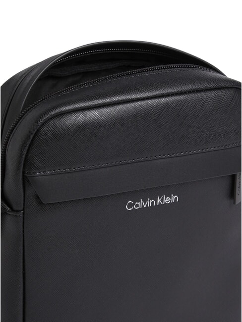 CK MUST Bag with pocket on black - Over-the-shoulder Bags for Men