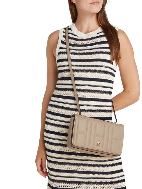 TH FEMININE  Shoulder bag / crossbody bag coastal taupe - Women’s Bags