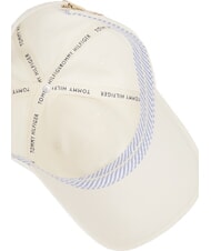 TOMMY HILFIGER ESSENTIAL FLAG  Hat with visor ivory petal - Hats - 3