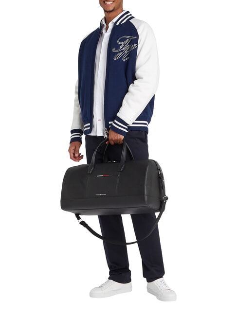 TH CENTRAL Duffel bag with shoulder strap black - Duffle bags