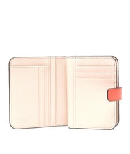 FURLA CAMELIA COMPACT Small leather wallet paprika+azalea int. - Women’s Wallets - 2
