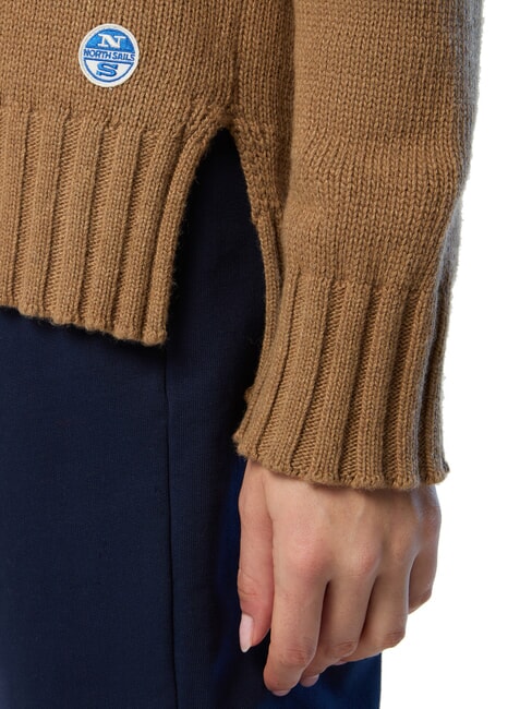 5GG  Turtleneck sweater camel - Women's Sweaters