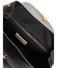 COCCINELLE PRIMROSE Hammered leather backpack Black - Women’s Bags - 6