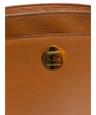 COCCINELLE LIYA Hammered leather shoulder bag CUIR - Women’s Bags - 5