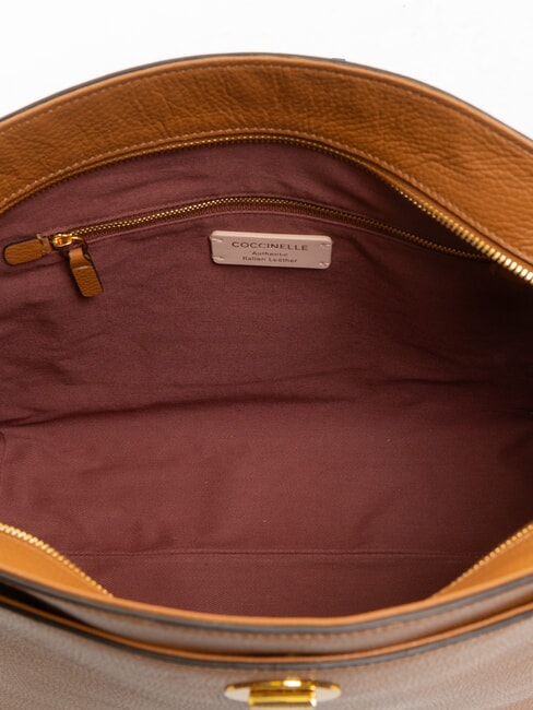 LIYA Hammered leather shoulder bag CUIR - Women’s Bags