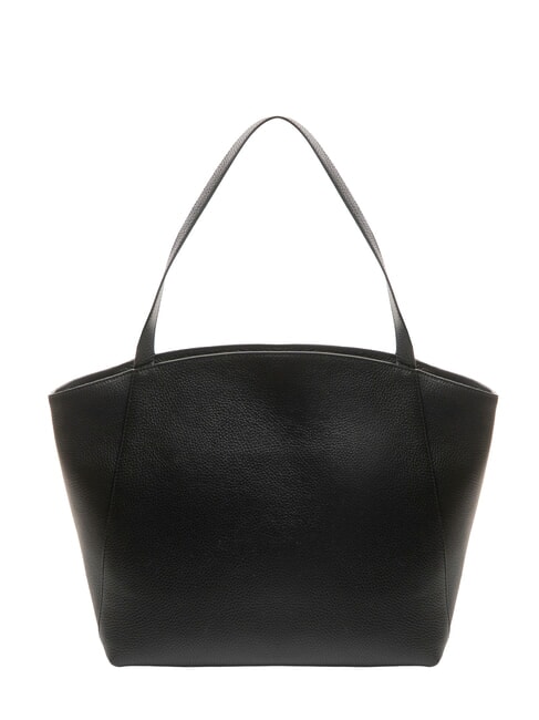 LIYA Hammered leather shoulder bag Black - Women’s Bags