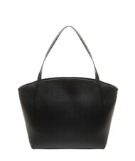COCCINELLE LIYA Hammered leather shoulder bag Black - Women’s Bags - 3
