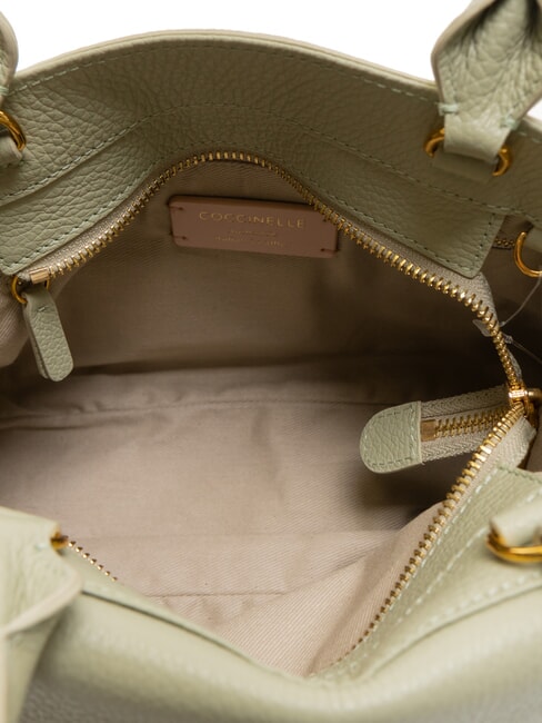 TALEA Mini leather briefcase bag celadon green - Women&rsquo;s Bags