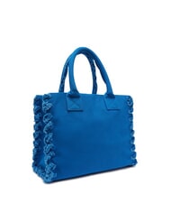 PINKO BEACH Shopping bag in recycled canvas - Women’s Bags