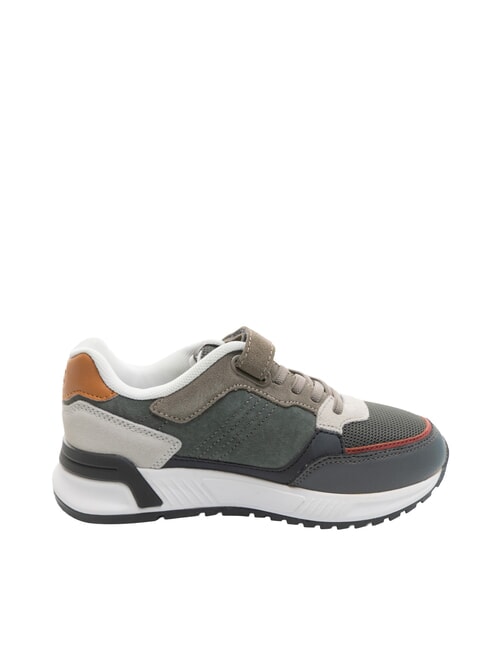 DALTON CROSS KIDS Sneakers anthracite/taupe/burgundy - Baby Shoes