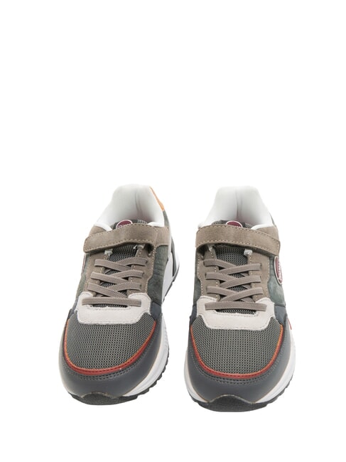 DALTON CROSS KIDS Sneakers anthracite/taupe/burgundy - Baby Shoes