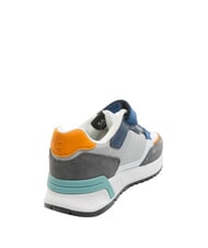COLMAR DALTON DIP Sneaker with tear white/blue/gray/orange - Baby Shoes - 4