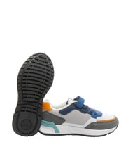 COLMAR DALTON DIP Sneaker with tear white/blue/gray/orange - Baby Shoes - 6