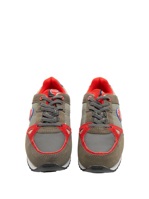SUPREME COLORS  Sneakers dkgray/red/ltgray - Baby Shoes