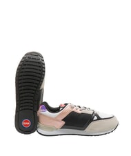 COLMAR SUPREME KITE  Sneakers white/black/liblue/pink - Baby Shoes - 6