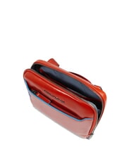 PIQUADRO BLUE SQUARE Leather bag leather4 - Over-the-shoulder Bags for Men - 4