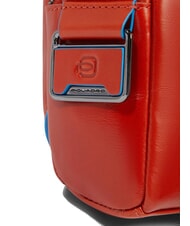 PIQUADRO BLUE SQUARE Leather One-Shoulder Backpack Bag leather4 - Over-the-shoulder Bags for Men - 4