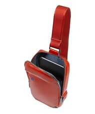 PIQUADRO BLUE SQUARE Leather One-Shoulder Backpack Bag leather4 - Over-the-shoulder Bags for Men - 5