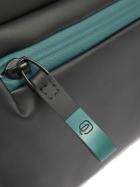 CORNER SPECIALE GOMMATO Water repellent bag Black - Over-the-shoulder Bags for Men