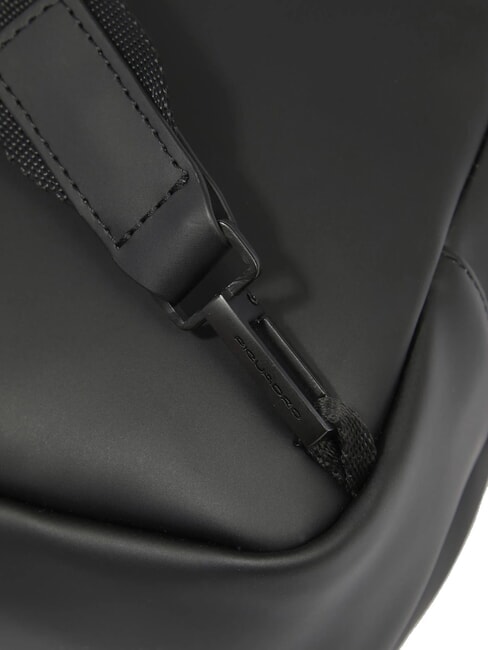 CORNER SPECIALE GOMMATO Water repellent bag Black - Over-the-shoulder Bags for Men