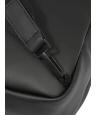 PIQUADRO CORNER SPECIALE GOMMATO Water repellent bag Black - Over-the-shoulder Bags for Men - 5