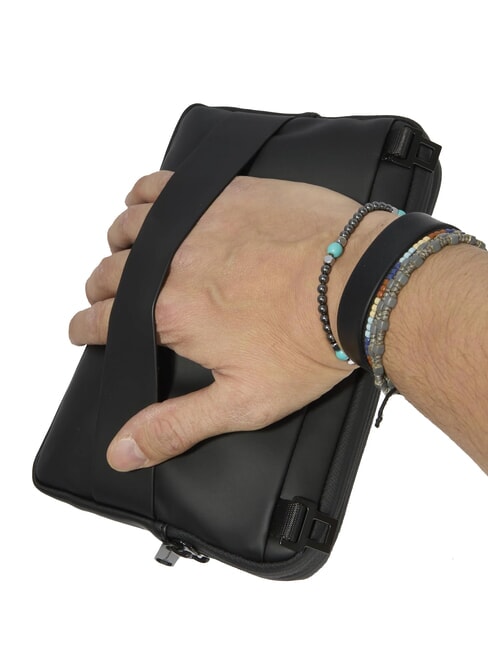 CORNER SPECIALE GOMMATO iPad®mini pouch Black - Tablet holder& Organizer