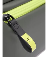 PIQUADRO CORNER SPECIALE GOMMATO iPad®mini pouch GREEN - Tablet holder& Organizer - 4