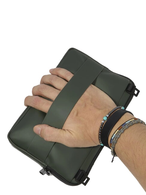 CORNER SPECIALE GOMMATO iPad®mini pouch GREEN - Tablet holder& Organizer