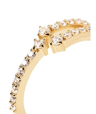 PDPAOLA THE NEW ESSENTIALS SISI Gold Plated Zirconia Ring - Rings