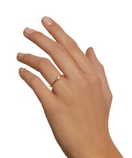 PDPAOLA THE NEW ESSENTIALS OBI Solitaire ring with zirconia gold - Rings - 3