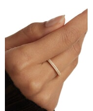 PDPAOLA THE NEW ESSENTIALS TIARA Gold Plated Zirconia Ring gold - Rings - 3