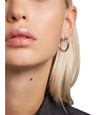 PDPAOLA THE NEW ESSENTIALS SUPREME CLOUD Silver hoop earrings silver - Earrings - 3