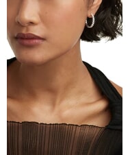 PDPAOLA THE NEW ESSENTIALS CROWN Silver earrings with zirconia silver - Earrings - 5