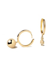 PDPAOLA LES PETITES SUPER FUTURE Gold Plated Earrings - Earrings