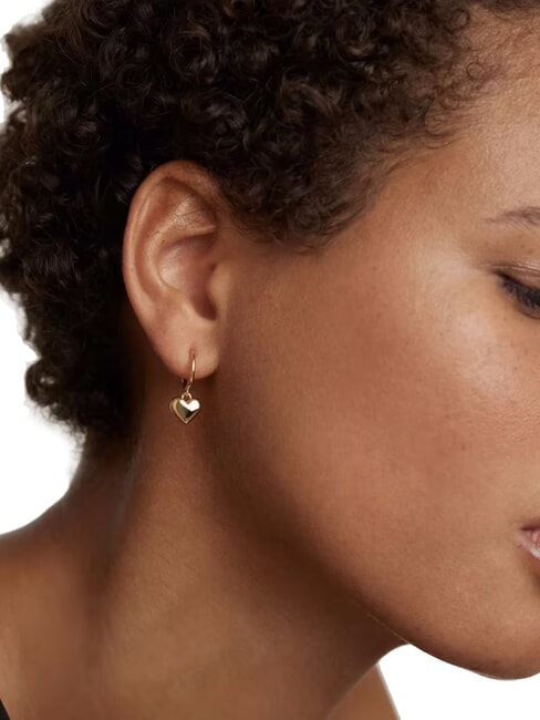 ESSENTIALS L'ABSOLU ENGRAVE ME  Gold Plated Earrings gold - Earrings