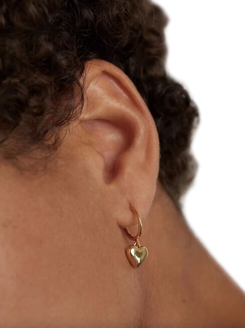 ESSENTIALS L'ABSOLU ENGRAVE ME  Gold Plated Earrings gold - Earrings