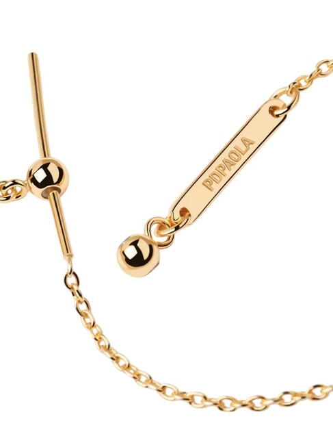   Gold plated bracelet with charms gold - Bracelets