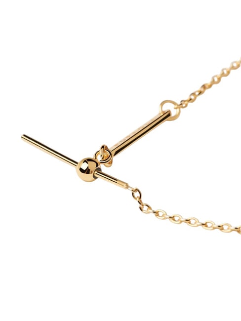   Gold plated bracelet with charms gold - Bracelets