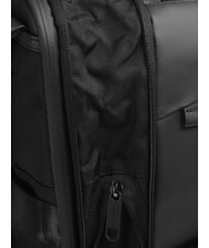 PIQUADRO CORNER SPECIALE GOMMATO  14" laptop backpack, expandable Black - Laptop backpacks - 3