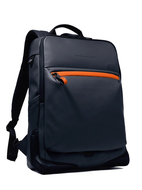 CORNER SPECIALE GOMMATO 15.6" laptop backpack blue - Laptop backpacks